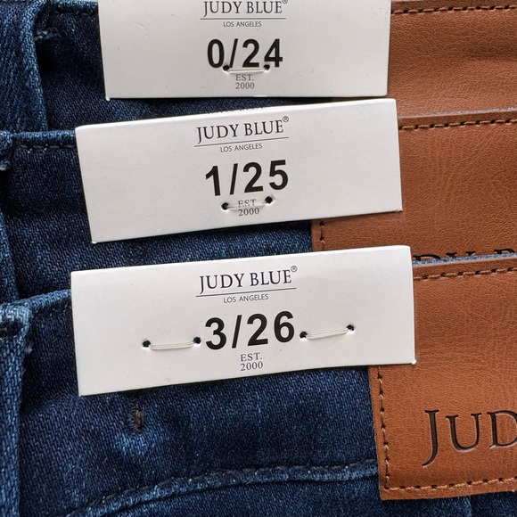 Judy Blue Vintage Horizon High Rise Work Wear Utility Straight Fit Jean NWT - Picture 9 of 17